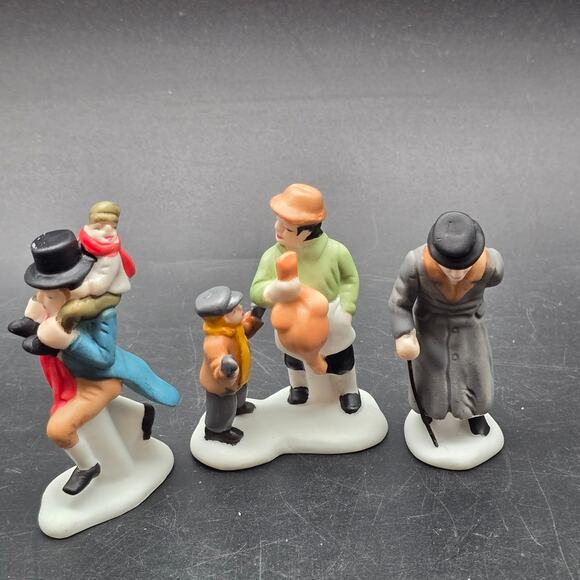 Department 56 A Christmas Carol Figurine People Set of Three In Box - Picture 6 of 6